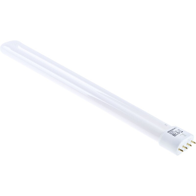 2G11 DULUX Quad Tube Shape CFL Bulb, 24 W, 3000K, Warm White Colour Tone