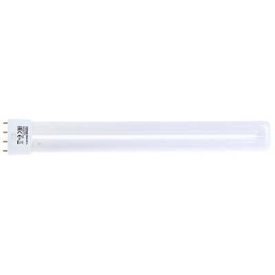 2G11 DULUX Quad Tube Shape CFL Bulb, 24 W, 3000K, Warm White Colour Tone