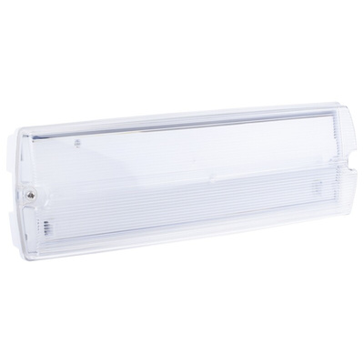 RS PRO LED Emergency Lighting, Bulkhead, 3 W, Maintained