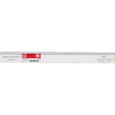 RS PRO 1300 W R7S Infrared (IR) Heat Lamp 254 mm, 230 V