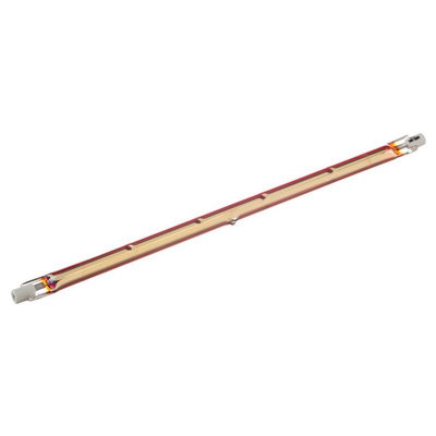 RS PRO 1200 W R7S Infrared (IR) Heat Lamp 254 mm, 230 V