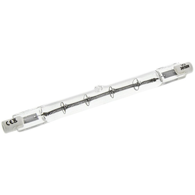 RS PRO 500 W R7S Infrared (IR) Heat Lamp 118 mm, 230 V