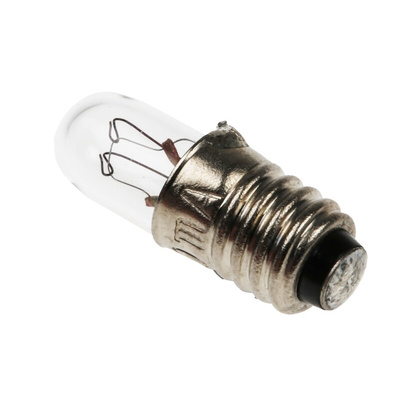 RS PRO E5 Indicator Light, Clear, 14 V, 50 mA, 1000h