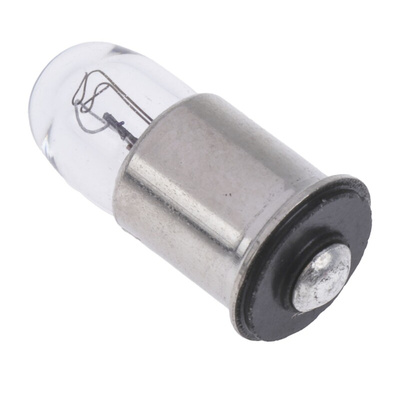 RS PRO Midget Flange Indicator Light, Clear, 28 V, 40 mA, 20000h