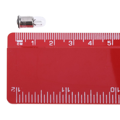 RS PRO Midget Flange Indicator Light, Clear, 28 V, 40 mA, 4000h