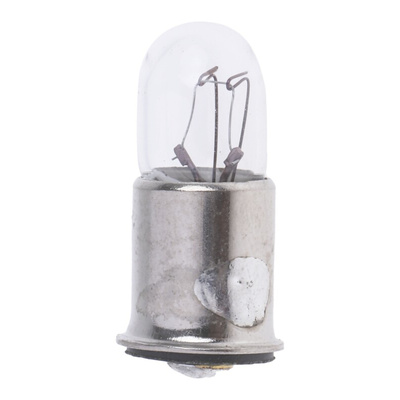 RS PRO Midget Flange Indicator Light, Clear, 28 V, 40 mA, 4000h