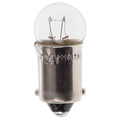 RS PRO BA9s Indicator Light, Clear, 24 V, 116 mA, 4000h
