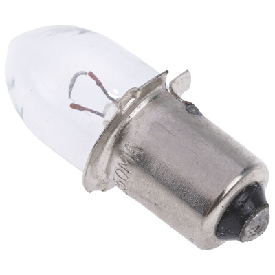 RS PRO P13.5s Indicator Light, Clear, 12 V, 250 mA, 300h