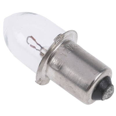 RS PRO P13.5s Indicator Light, Clear, 12 V, 250 mA, 300h
