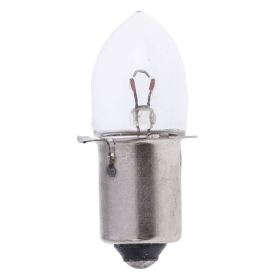 RS PRO P13.5s Indicator Light, Clear, 12 V, 250 mA, 300h