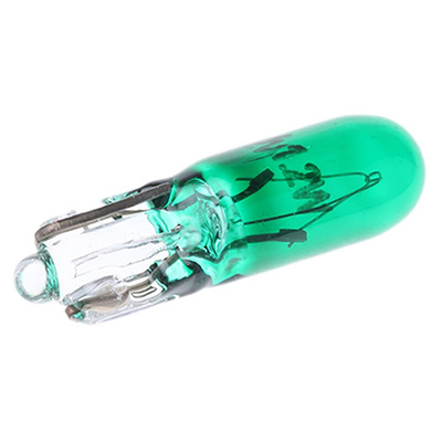 RS PRO Wedge Indicator Light, Green, 12 V, 100 mA, 6000h