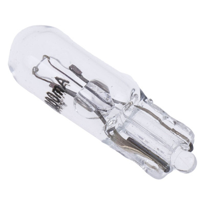 RS PRO Wedge Indicator Light, Clear, 6.3 V ac/dc, 200 mA, 20000h