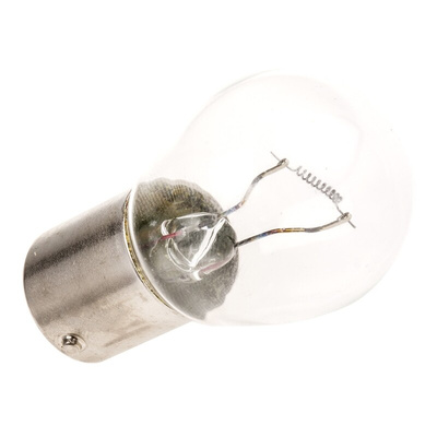Osram BA15s Automotive Incandescent Lamp, Clear, 24 V