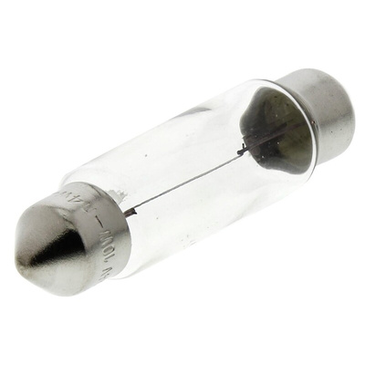 Osram SV8.5-8 Automotive Incandescent Lamp, Clear, 24 V