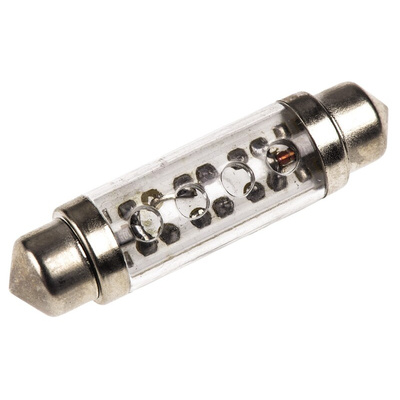 JKL Components LED Car Bulb, White, Festoon shape