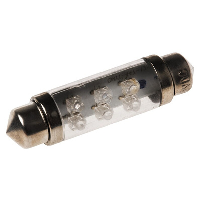 JKL Components LED Car Bulb, Blue, Festoon shape