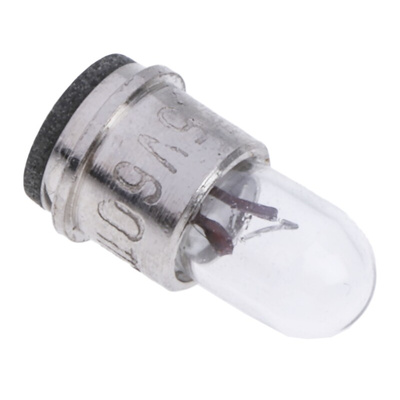 RS PRO Midget Flange Indicator Light, Clear, 5 V, 60 mA, 5000h