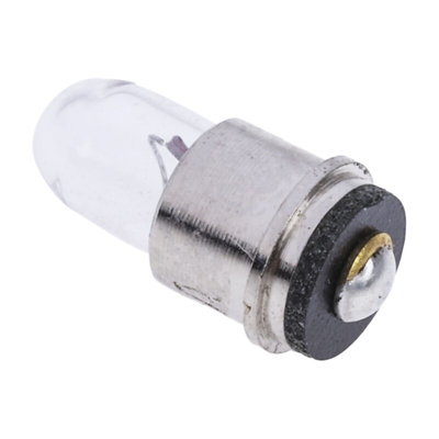 RS PRO Midget Flange Indicator Light, Clear, 5 V, 60 mA, 5000h
