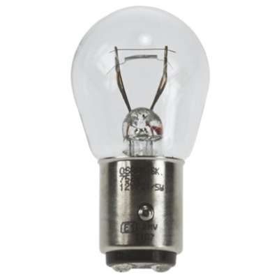 Osram BAY15d Automotive Incandescent Lamp, Clear, 12 V