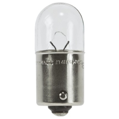 Osram BA15s Automotive Incandescent Lamp, Clear, 12 V