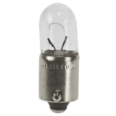 Osram BA9s Automotive Incandescent Lamp, Clear, 12 V