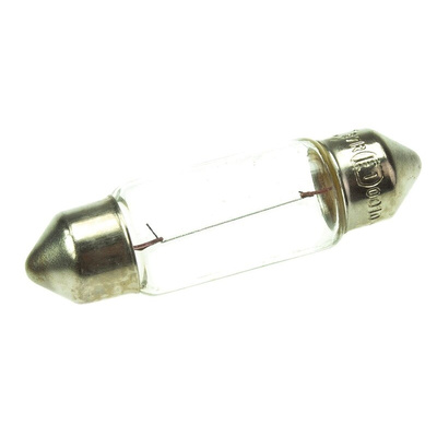 Osram SV8.5-8 Automotive Incandescent Lamp, Clear, 12 V