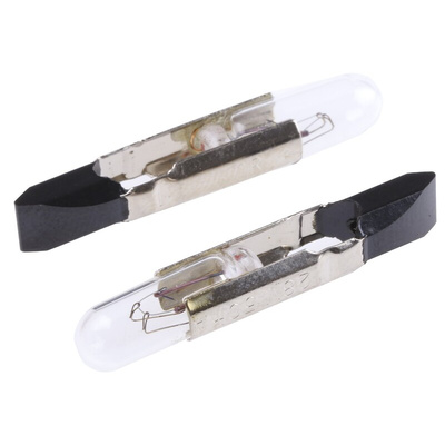 Orbitec T5.5 Indicator Light, Clear, 28 V, 50 mA, 5000h