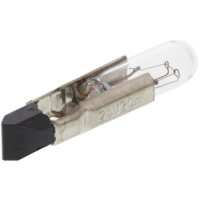 Orbitec Midget Flange Indicator Light, Clear, 24 V, 20 mA, 5000h