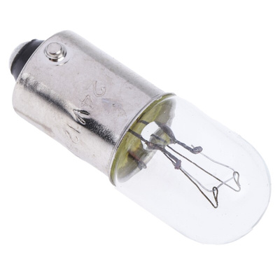 Orbitec BA9s Indicator Light, Clear, 24 V, 125 mA, 1000h