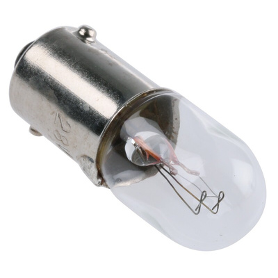 Orbitec BA9s Indicator Light, Clear, 28 V, 40 mA, 1000h