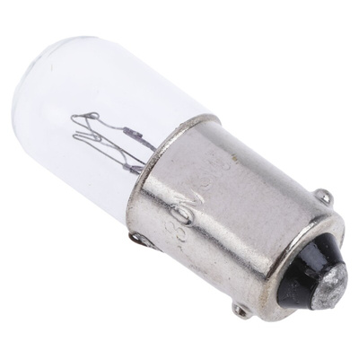 Orbitec BA9s Indicator Light, Clear, 30 V, 100 mA, 1000h