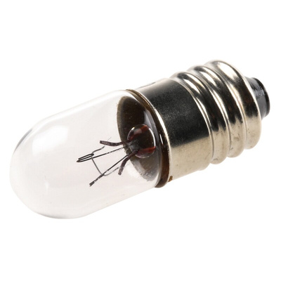 Orbitec E10 Indicator Light, Clear, 12 V, 100 mA, 10000h