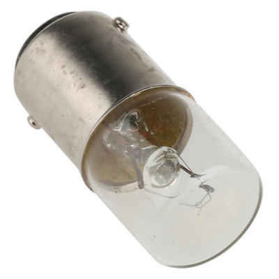 Orbitec BA15d Indicator Light, Clear, 24 V, 200 mA, 2000h