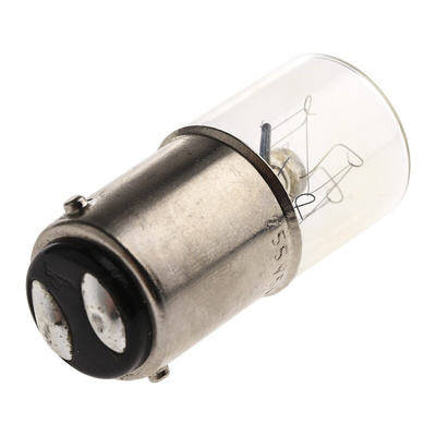 Orbitec BA15d Indicator Light, Clear, 255 V, 20 mA, 2000h
