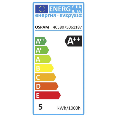 Osram PAR16 GU10 LED Reflector Lamp 4.3 W, 4000K, Cool White, Reflector shape