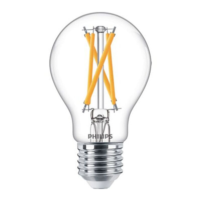 Philips E27 GLS LED Bulb 7 W(60W), 2200 K, 2700 K, Warm Glow, Bulb shape