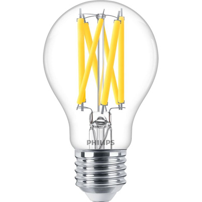 Philips MASTER E27 LED Bulbs 10.5 W(100W), 2200/2700K, Warm Glow, Bulb shape
