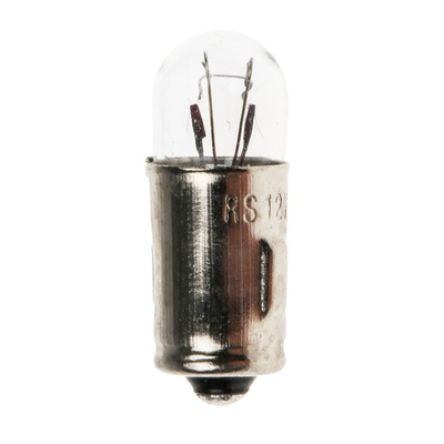 RS PRO BA7s Indicator Light, Clear, 12 V, 100 mA, 5000h