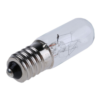 RS PRO E14 Indicator Light, Clear, 220 → 260 V, 38 mA, 3000h