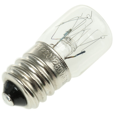 RS PRO E14 Indicator Light, Clear, 220 → 260 V, 38 mA, 3000h