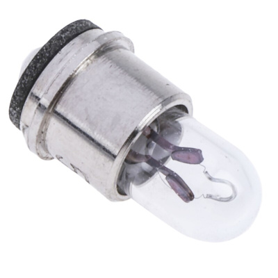RS PRO Midget Flange Indicator Light, Clear, 5 V, 60 mA, 40000h