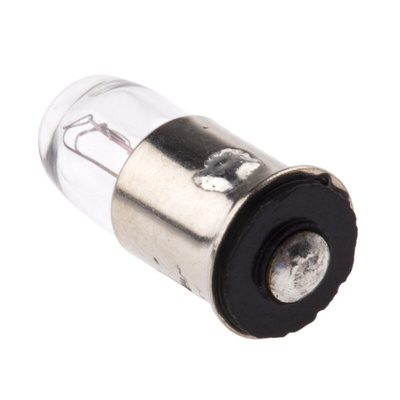 RS PRO Midget Flange Indicator Light, Clear, 12 V, 90 mA, 5000h