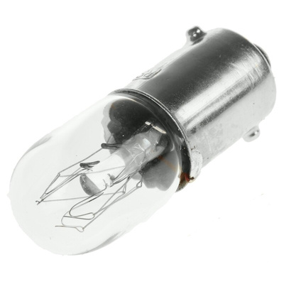 RS PRO BA9s Indicator Light, Clear, 250 V, 13 mA, 1000h