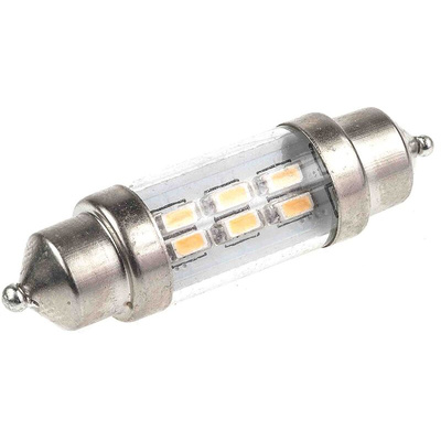 JKL Components LED Car Bulb, Cool White, Festoon shape