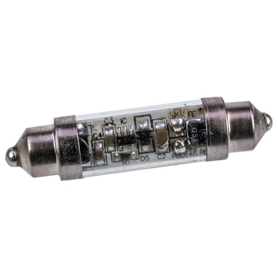 JKL Components LED Car Bulb, Warm White, Festoon shape