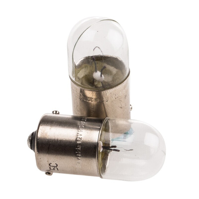 Osram BA15s Automotive Incandescent Lamp, Clear, 12 V