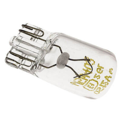 Osram W2.1x9.5d Automotive Incandescent Lamp, Clear, 12 V