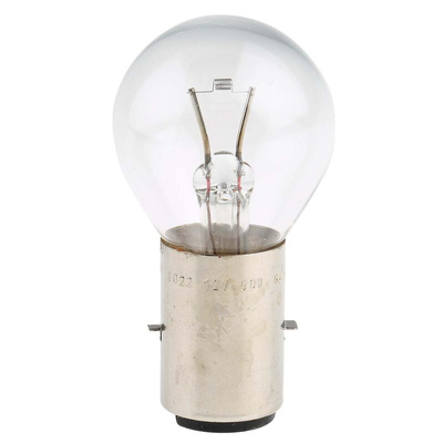 Osram BA20d Indicator Light, Clear, 12 V, 50h