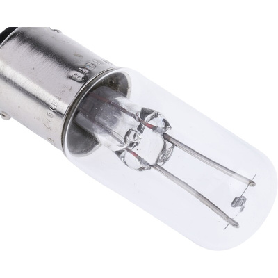 Osram B15d Indicator Light, Clear, 6 V, 100h