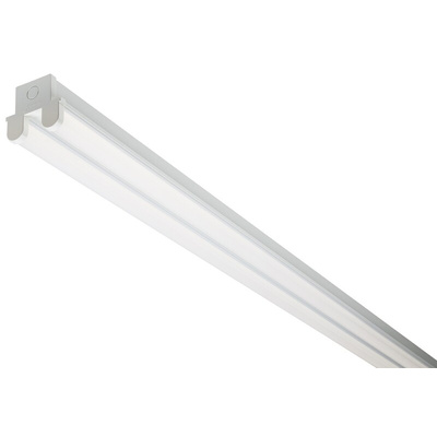 RS PRO 60 W LED Batten Light, 230 V ac Twin Batten, 2 Lamp, 1.79 m Long, IP20